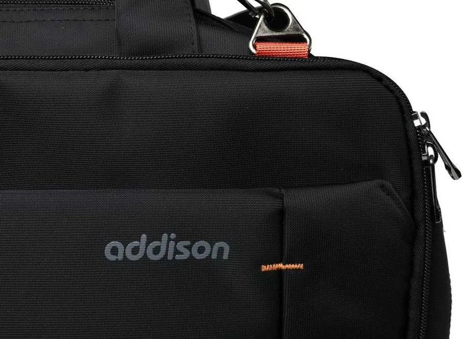 Nešiojamo Kompiuterio Dėklas - Addison 305014 14,1" Nailoninis Viršutinis Krepšys Juodas