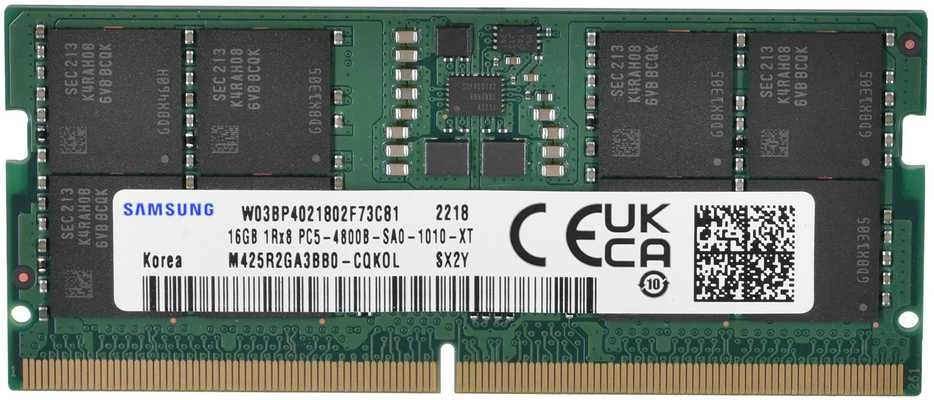 Nešiojamo kompiuterio atmintis RAM Crucial DDR5-5600 Kit 32GB 2x16GB SODIMM CL46 (16Gbit)