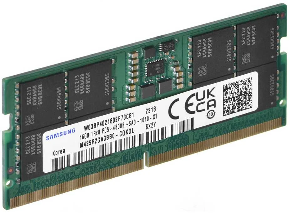 Nešiojamo kompiuterio atmintis RAM Crucial DDR5-5600 Kit 32GB 2x16GB SODIMM CL46 (16Gbit)