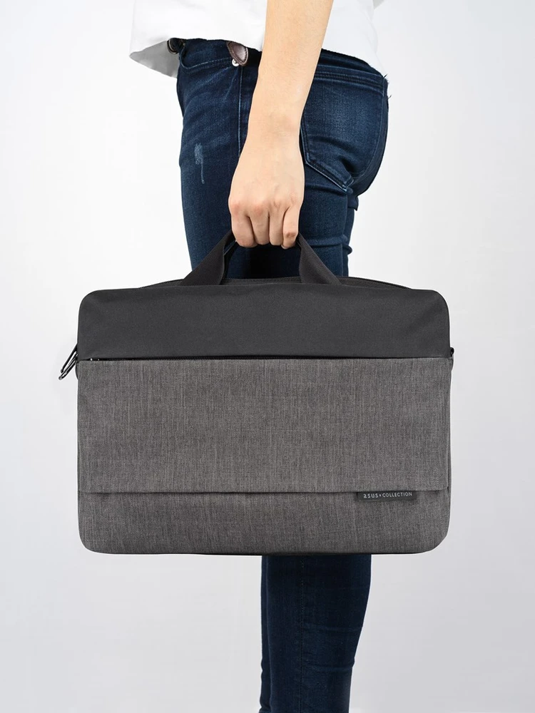 Asus | Shoulder Bag | EOS 2 | Case | Juodas/Dark Pilkas