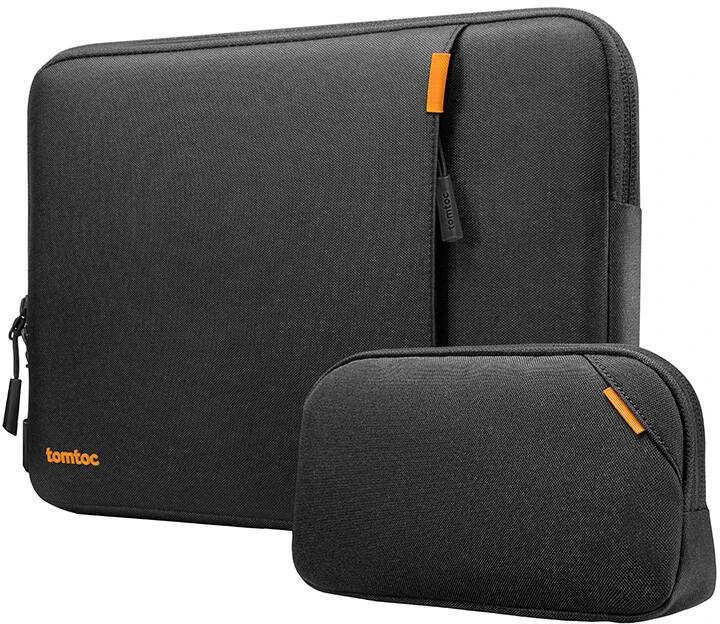 TOMTOC Defender-A13 14" Nešiojamas kompiuteris Sleeve + Case (Juodas)