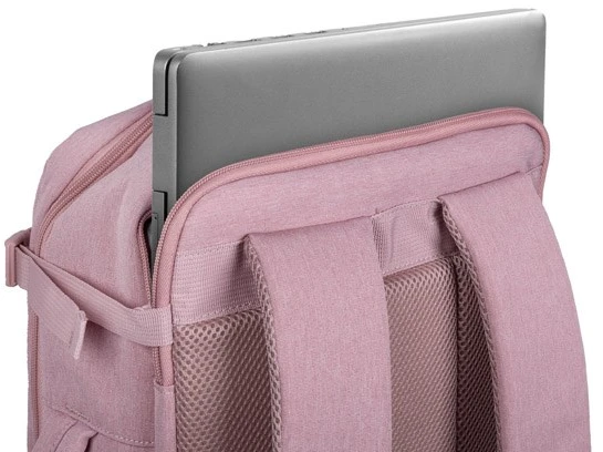 Nešiojamojo kompiuterio kuprinė - Natec Camel Lite 15.6" Su planšetės skyriumi Rožinė