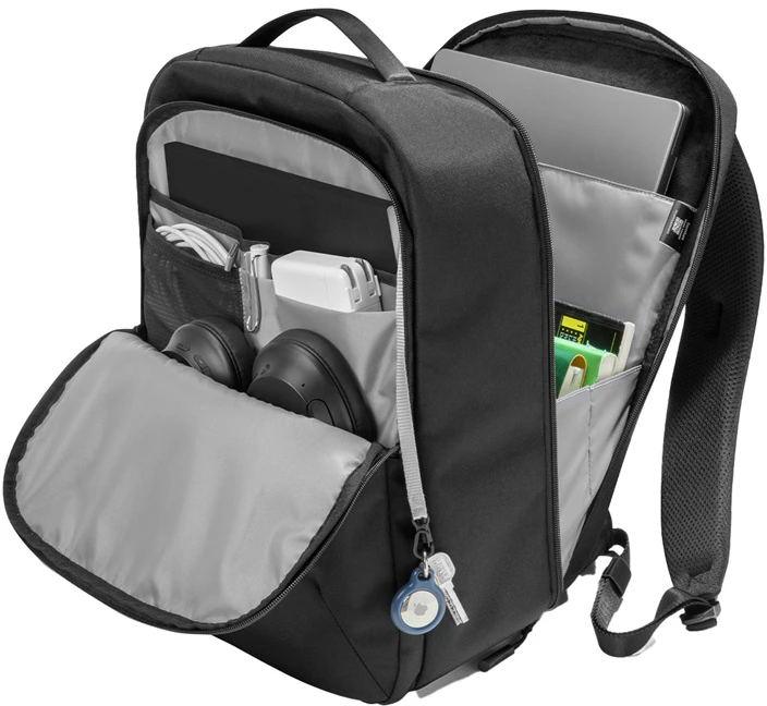 TOMTOC Explorer-T60 16"/22.5L Nešiojamas kompiuteris Backpack (Juodas)
