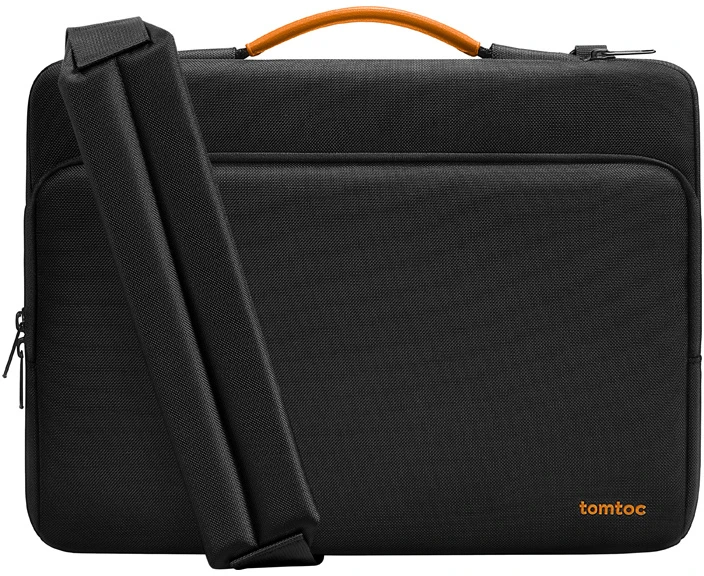 TOMTOC Defender-A40 laptop shoulder bag 16" (juodas)