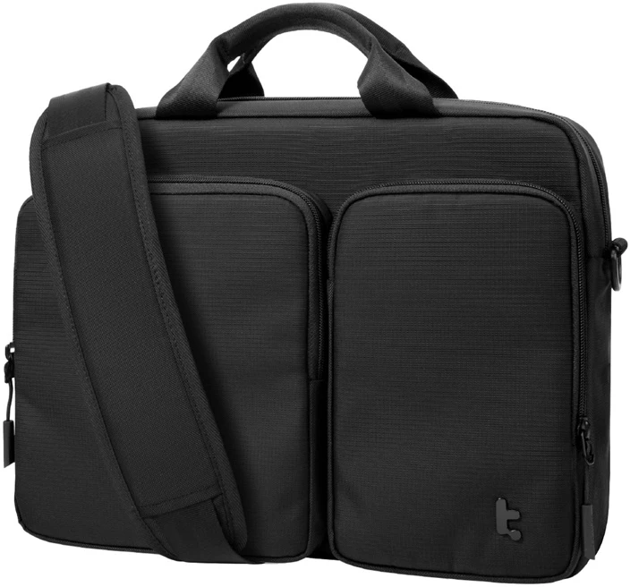 TOMTOC Navigator-A33 14" Nešiojamas kompiuteris Shoulder Bag (Juodas)