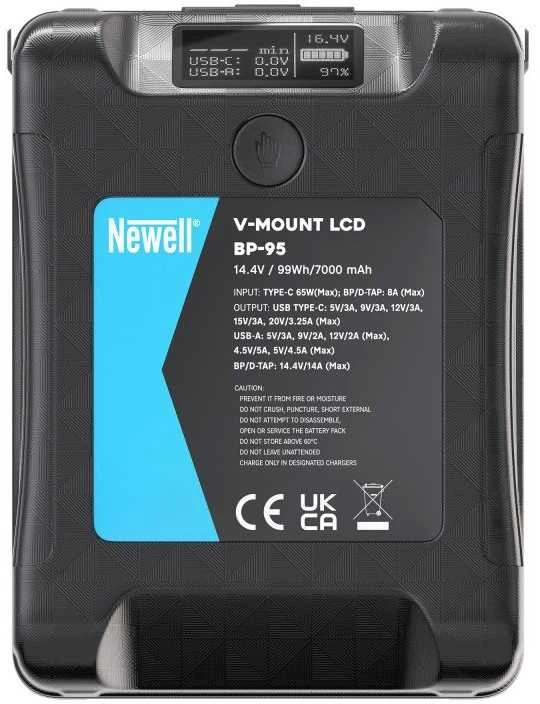 Newell BP-95 LCD V-Mount baterijų paketas