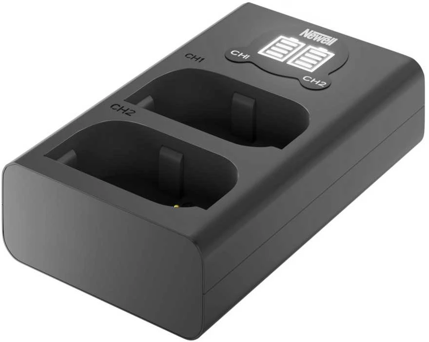 Newell DL-USB-C dviejų kanalų įkroviklis DMW-BLK22 akumuliatoriui