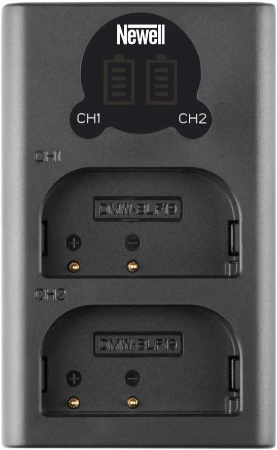 Newell DL-USB-C dviejų kanalų įkroviklis skirtas DMW-BLF19
