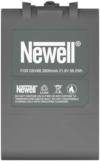 Newell DSV6B baterija, skirta Dyson V6