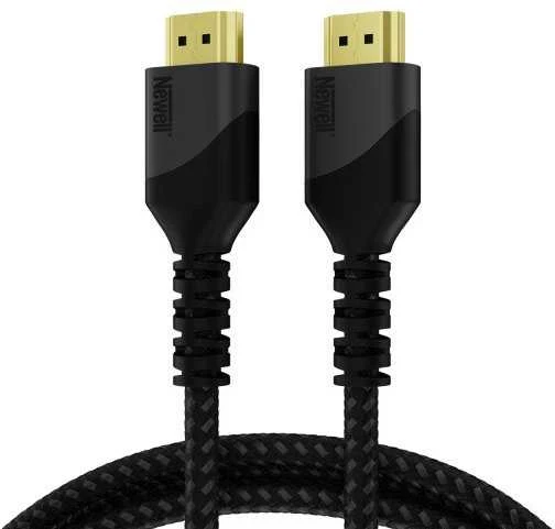Newell HDMI 2.1 laidas su juoda nailonine pynė
