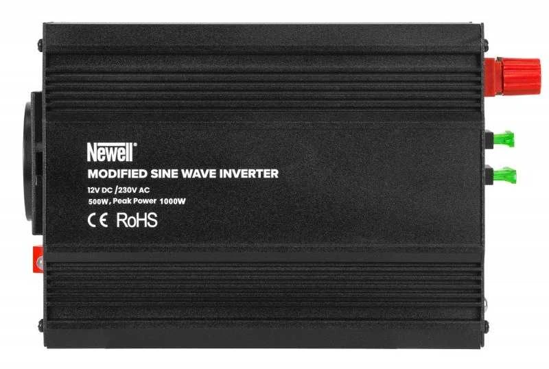 Newell 500W įtampos keitiklis, priekinis korpusas