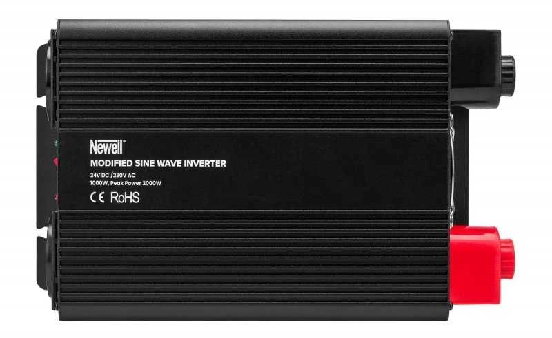 Newell įtampos keitiklis su modifikuota sinusine banga 24 V / 230 V, 1000 W