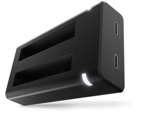 Newell SDC-USB dviejų kanalų baterijų įkroviklis One X3 baterijoms skirtas Insta360