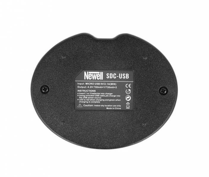 Newell SDC-USB dviejų kanalų įkroviklis NB-13L baterijoms