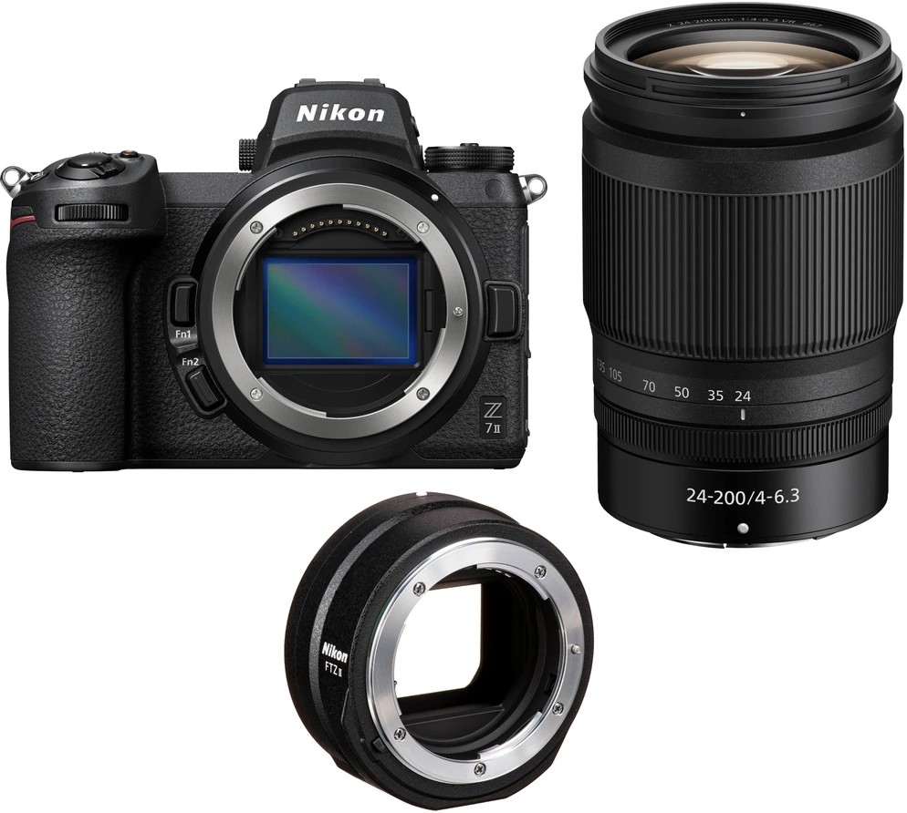 Nikon Z7 II, (Z7II), (Z 7 II), (Z 7II) + NIKKOR Z 24-200mm f/4-6.3 VR + FTZ II Mount adapter