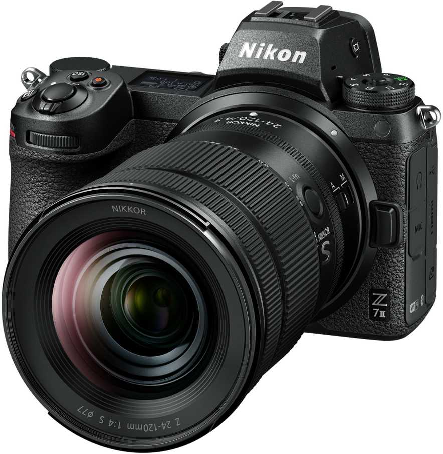 Nikon Z7 II, (Z7II), (Z 7 II), (Z 7II) + NIKKOR Z 24-120mm f/4 S + FTZ II Adapteris