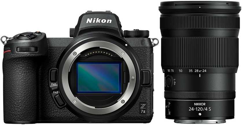 Nikon Z7 II, (Z7II), (Z 7 II), (Z 7II) + NIKKOR Z 24-120mm f/4 S + FTZ II Adapteris