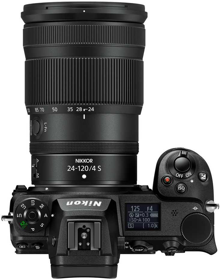 Nikon Z7 II, (Z7II), (Z 7 II), (Z 7II) + NIKKOR Z 24-120mm f/4 S + FTZ II Adapteris