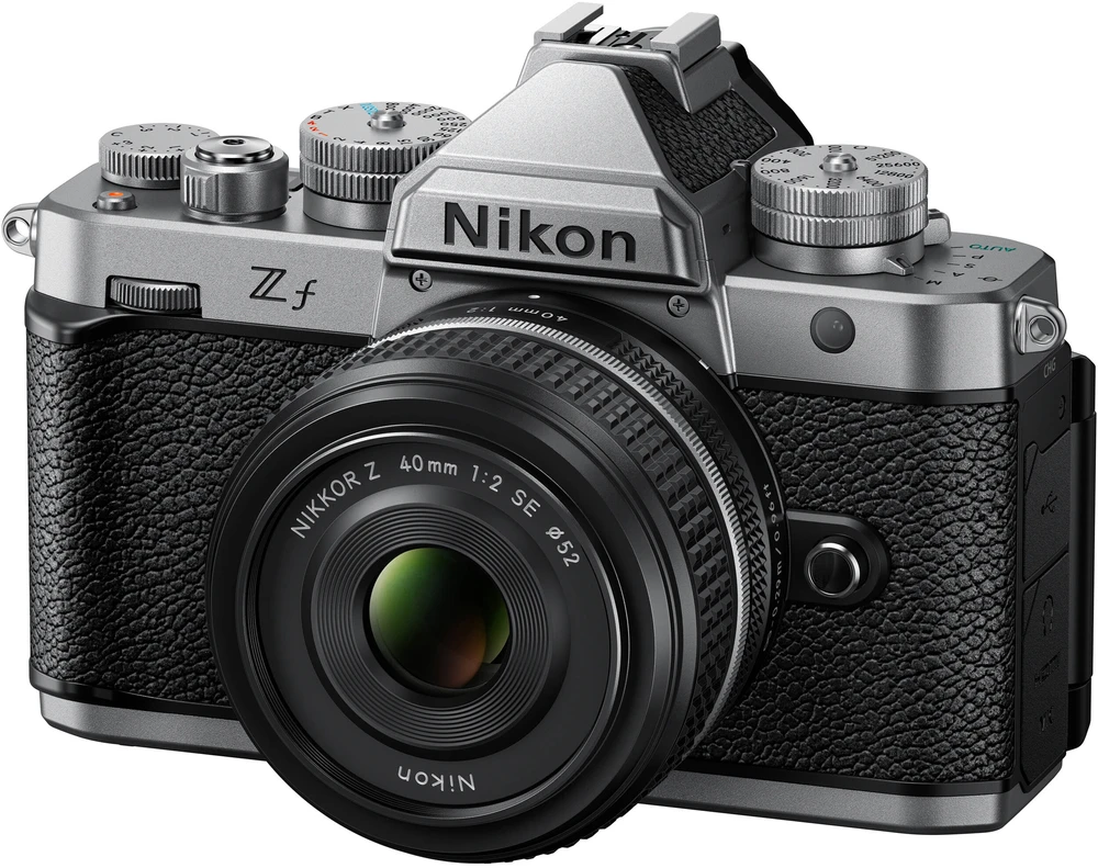 Nikon Z f + 40mm SE Kit Sidabrinė
