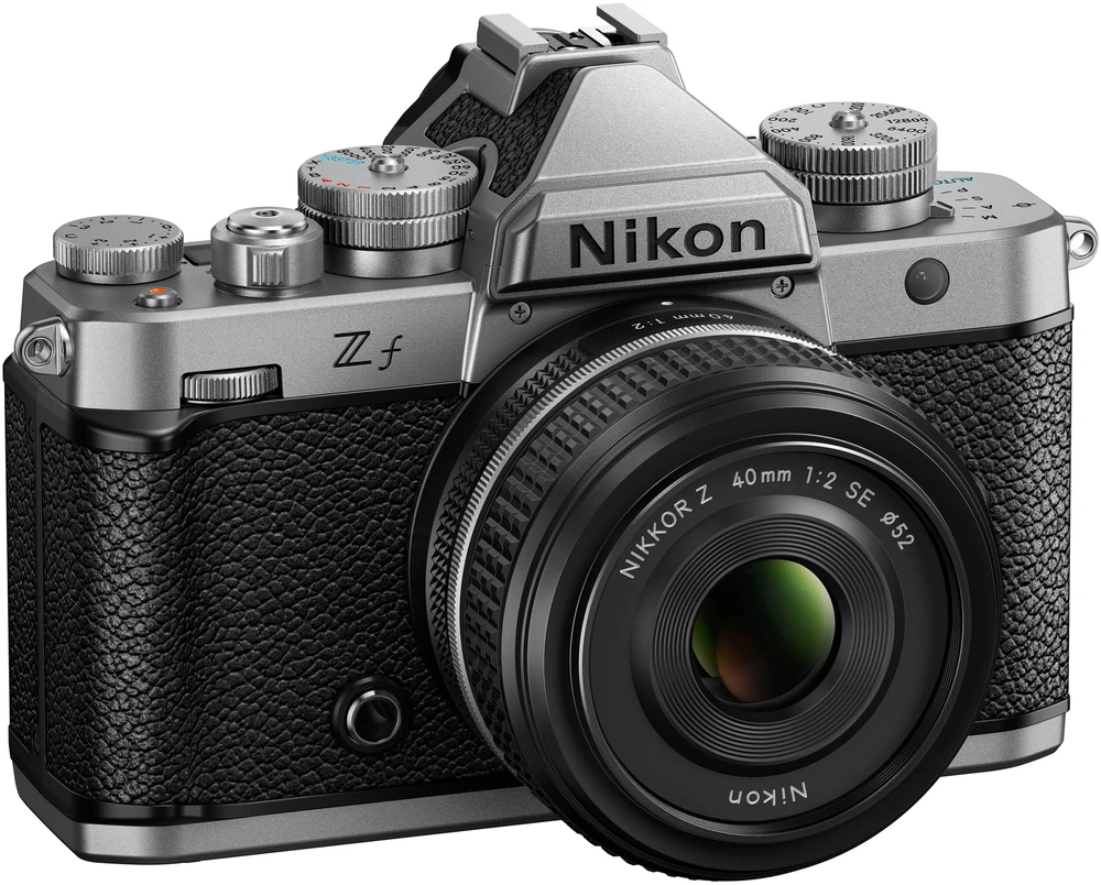 Nikon Z f + 40mm SE Kit Sidabrinė