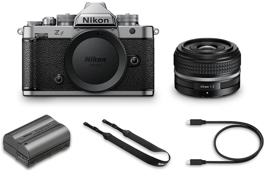Nikon Z f + 40mm SE Kit Sidabrinė