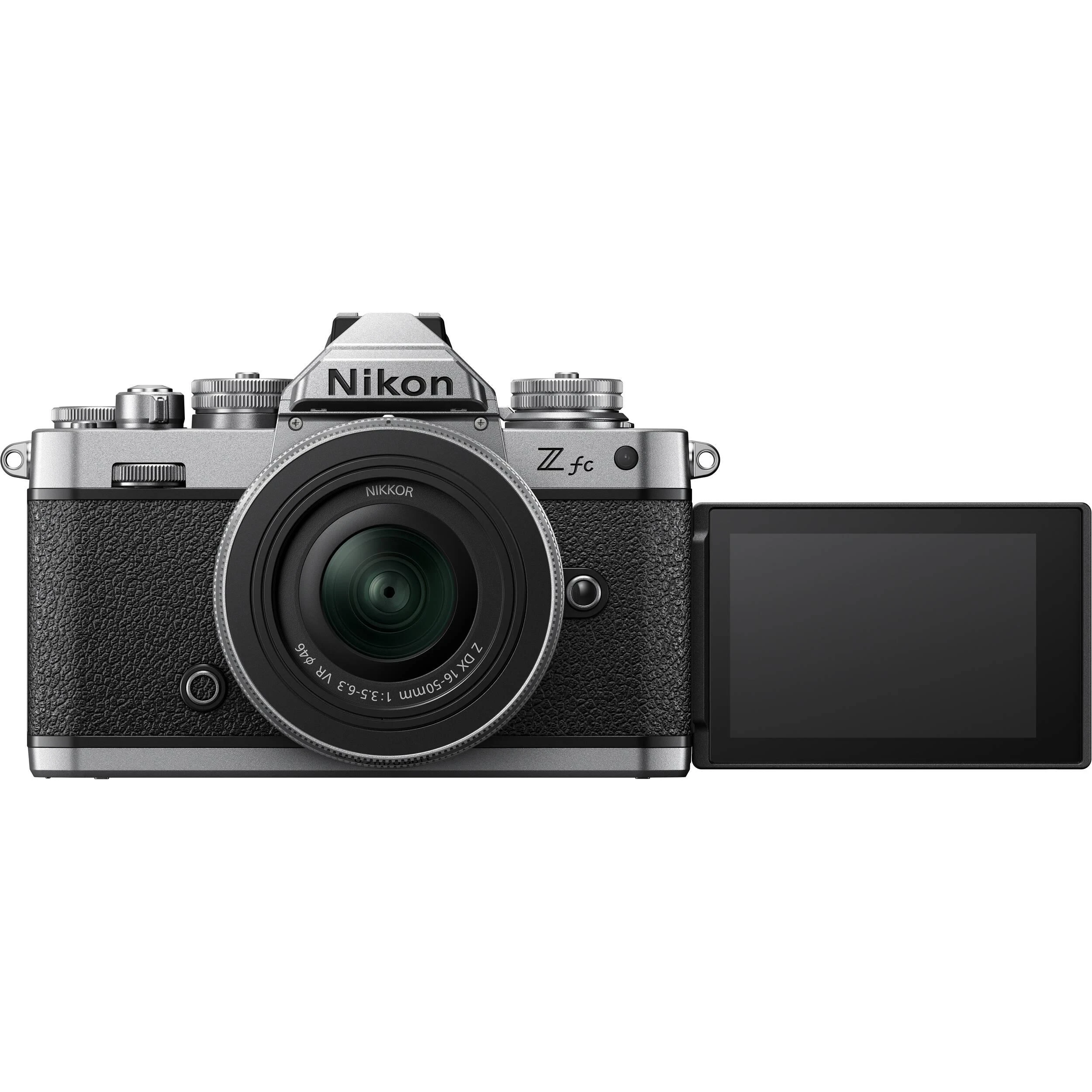 Nikon Z fc + NIKKOR Z DX 16-50mm f/3.5-6.3 VR + NIKKOR Z DX 50-250mm f/4.5-6.3 VR (Sidabrinis)
