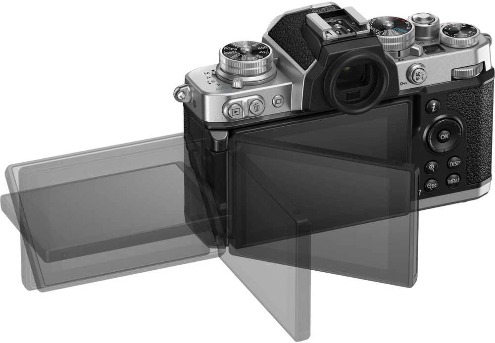 Nikon Z fc + Nikon FTZ II Mount adapter (Sidabrinis)