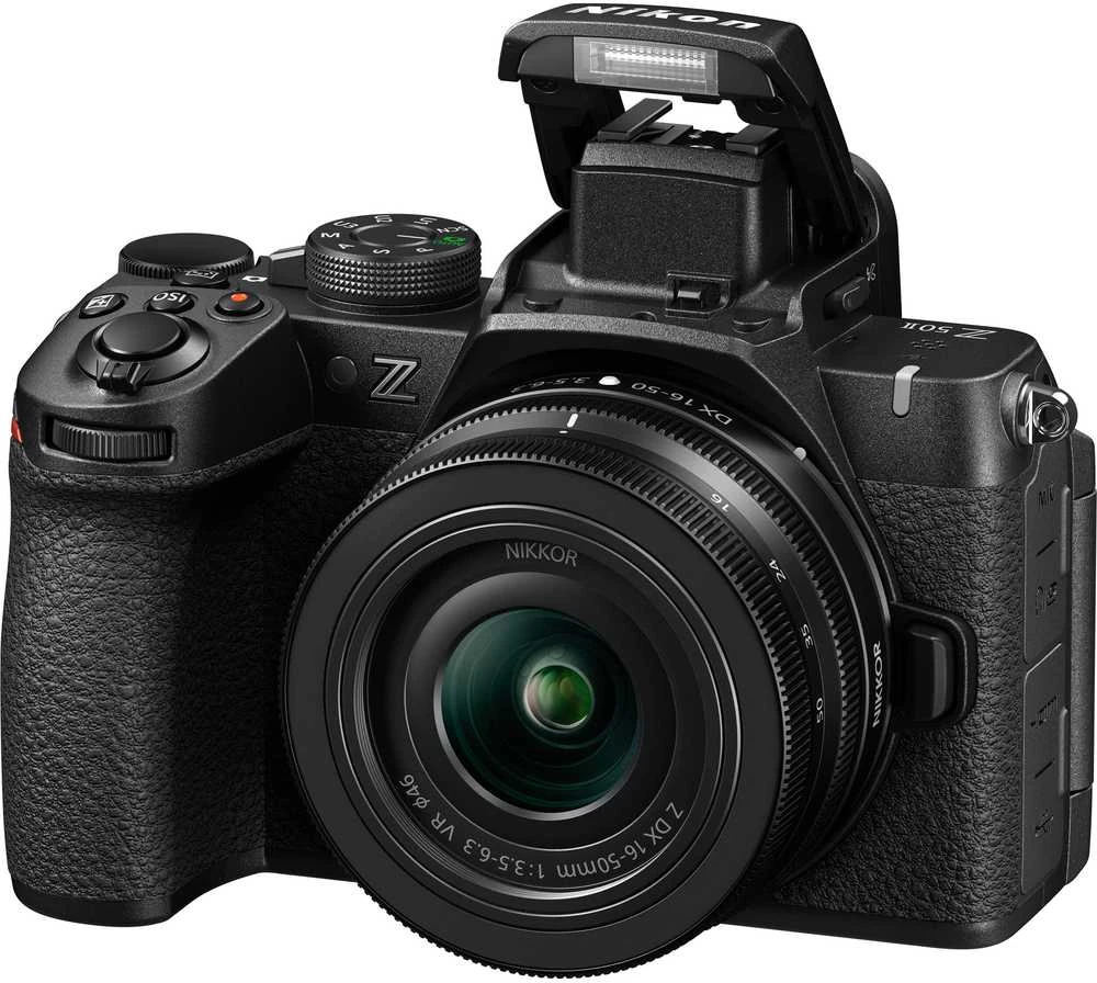 Nikon Z50 II (Z 50 II), (Z50II) + NIKKOR Z DX 16-50mm f/3.5-6.3 VR + FTZ II Mount Adapteris