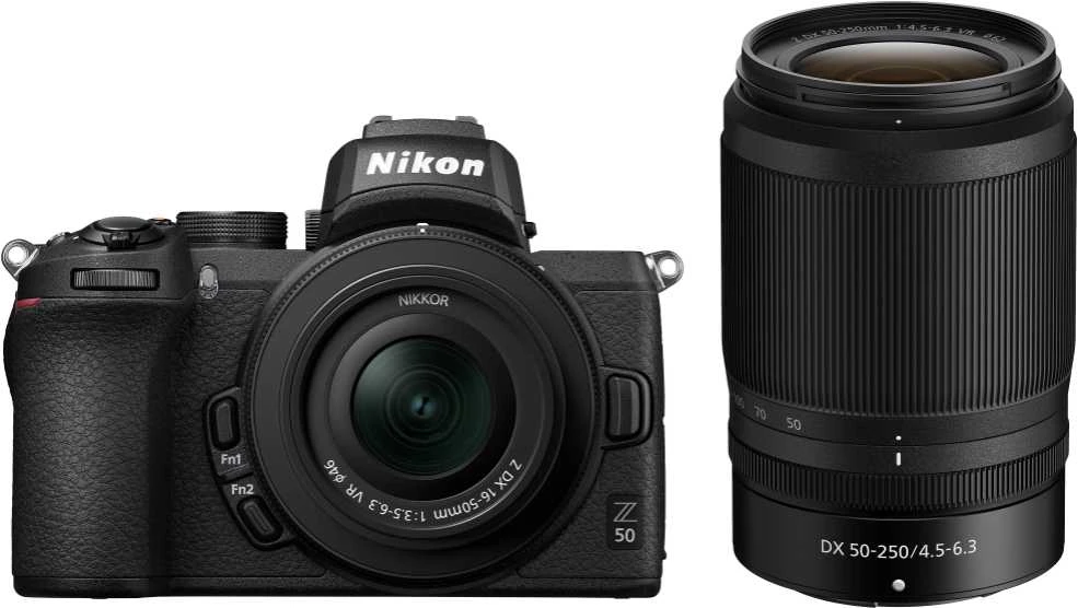 Nikon Z50 + NIKKOR Z DX 16-50mm f/3.5-6.3 VR + NIKKOR Z DX 50-250mm f/4.5-6.3 VR