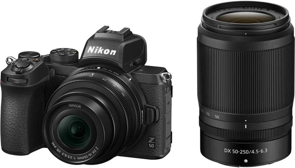 Nikon Z50 + NIKKOR Z DX 16-50mm f/3.5-6.3 VR + NIKKOR Z DX 50-250mm f/4.5-6.3 VR