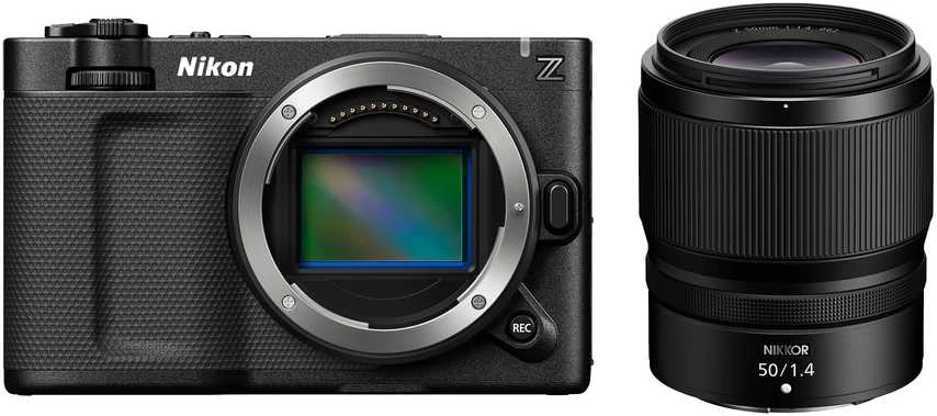 Nikon ZR + NIKKOR Z 50mm f/1.4 (Juodas)