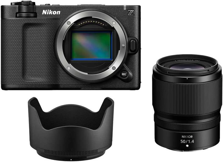 Nikon ZR + NIKKOR Z 50mm f/1.4 (Juodas)