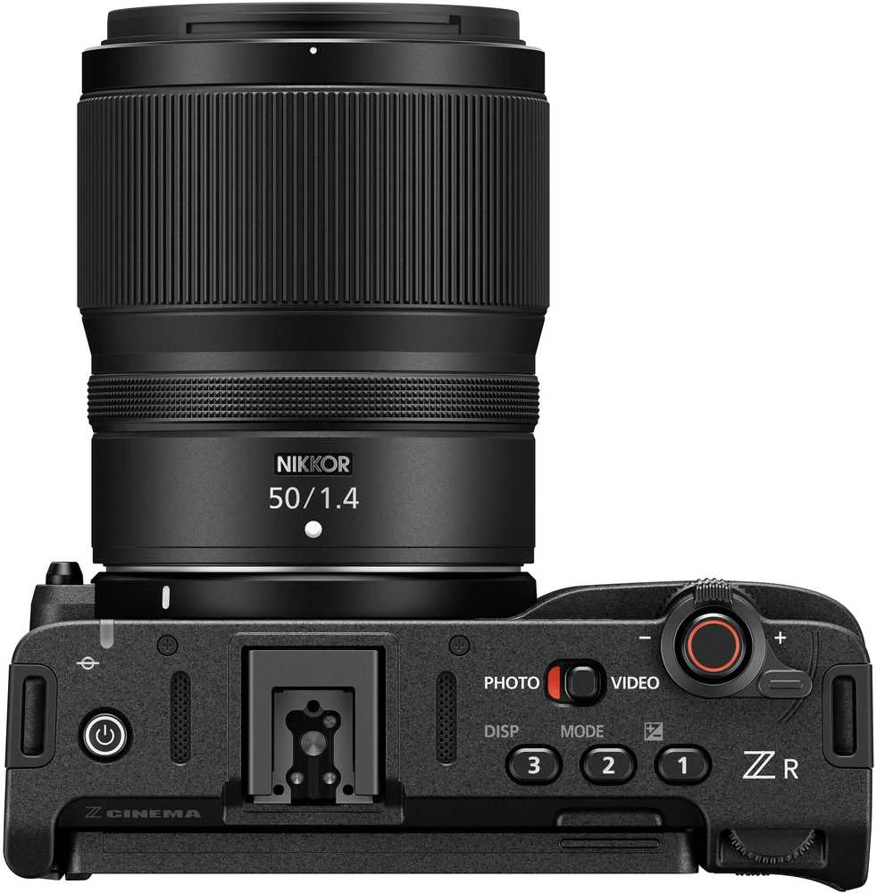 Nikon ZR + NIKKOR Z 50mm f/1.4 (Juodas)
