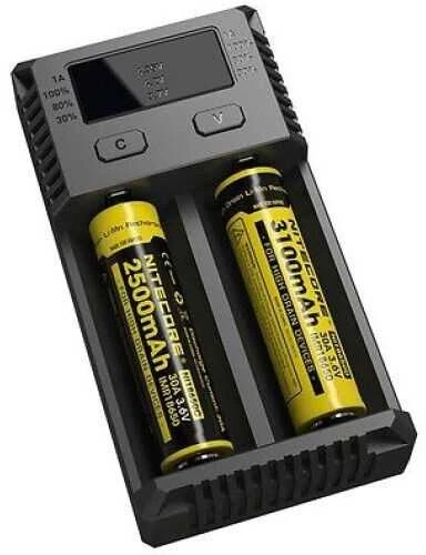 Nitecore New I2 Intellicharger Baterijų Įkroviklis