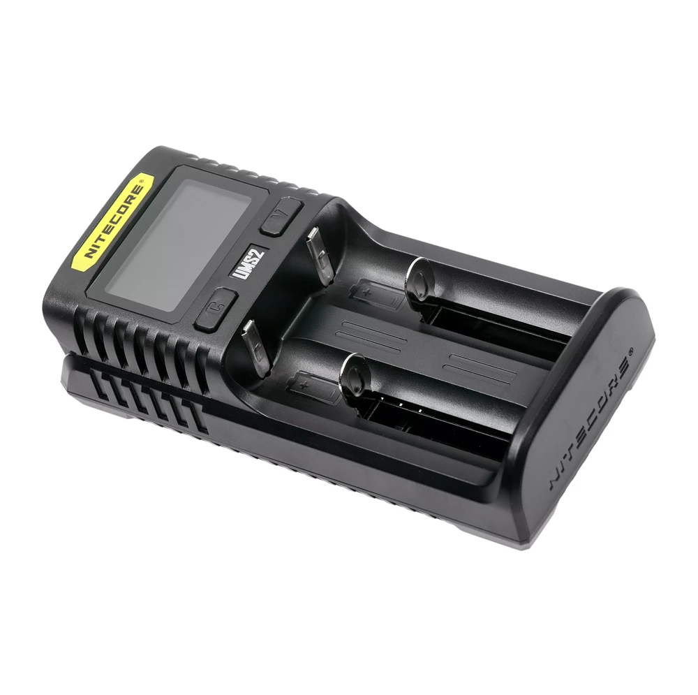 AKUMULIATORIŲ ĮKROVIKLIS 2 SLOT/UMS2 NITECORE