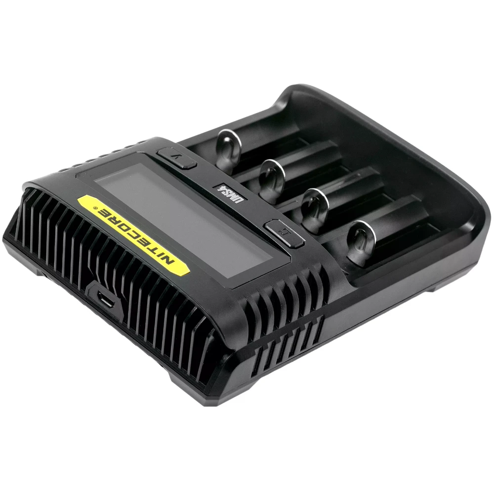 Nitecore UMS4 4 x Penlite įkroviklis (AA/AAA) su indikatoriumi