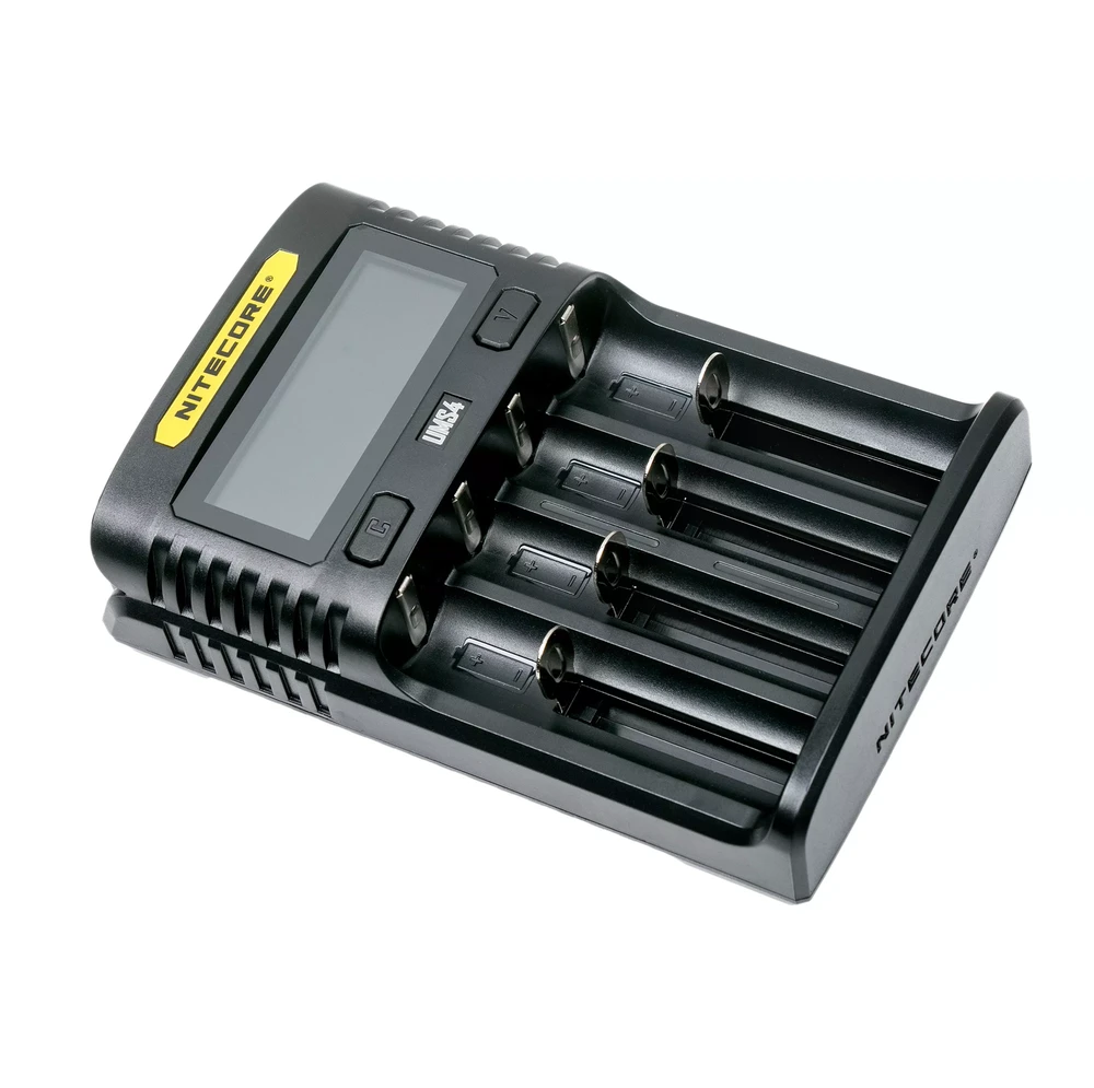 Nitecore UMS4 4 x Penlite įkroviklis (AA/AAA) su indikatoriumi