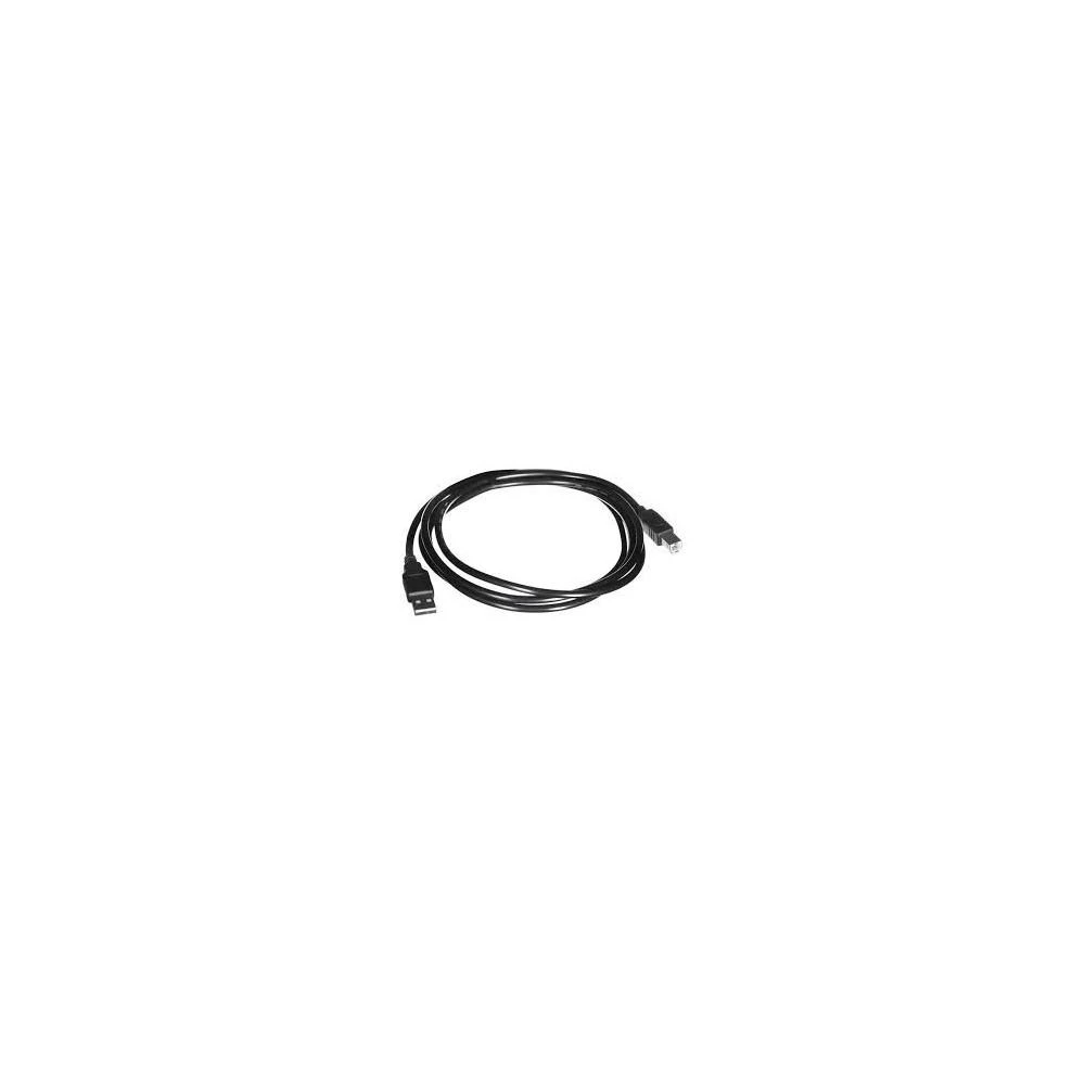 china Laidas USB AM/BM 2.0V Juodas 1,8m