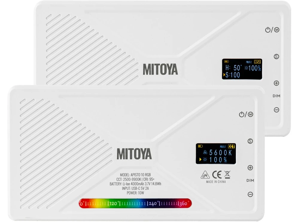 null Apšvietimo Įranga - MOBULA 540 LED Šviesa 3200-5600K 3500 LUX Nuotolinio Valdymo Juoda