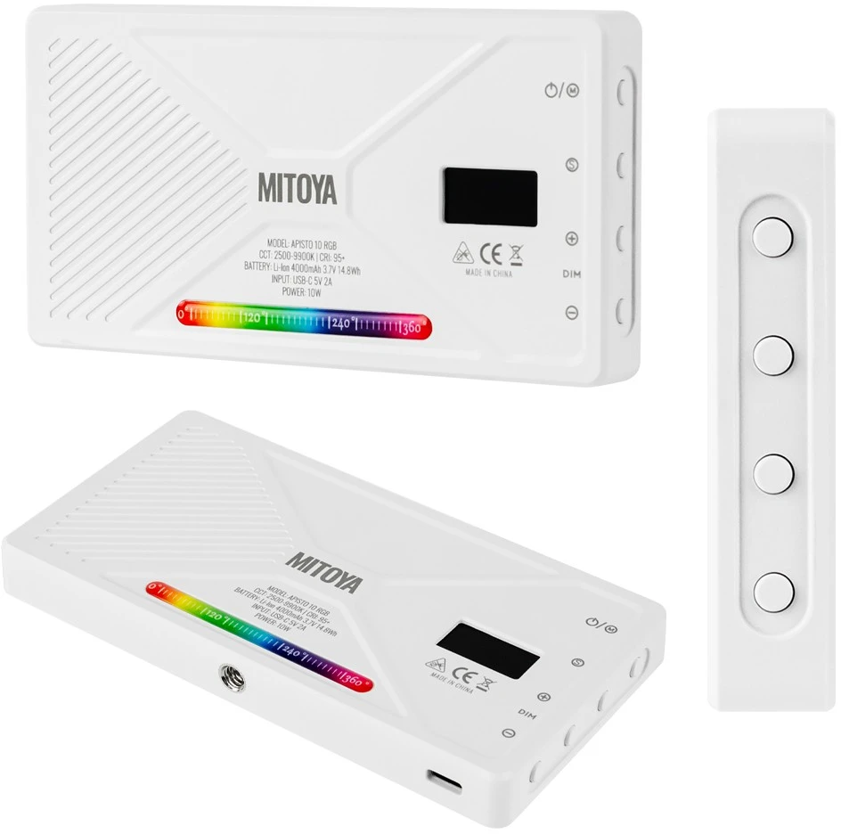 null Apšvietimo Įranga - MOBULA 540 LED Šviesa 3200-5600K 3500 LUX Nuotolinio Valdymo Juoda