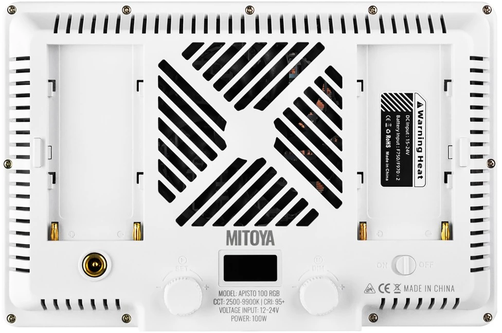 null Apšvietimo Įranga - MOBULA 540 LED Šviesa 3200-5600K 3500 LUX Nuotolinio Valdymo Juoda