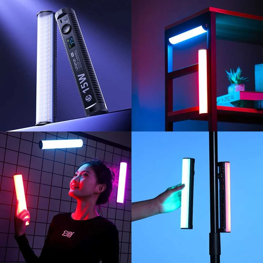 Apšvietimo įranga - ULANZI UA20 LED šviesa 20W 2700-6500K atspari vandeniui