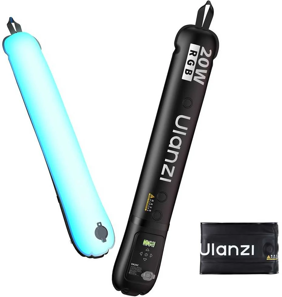Apšvietimo įranga - ULANZI UA20 LED šviesa 2500mAh 2700-6500K