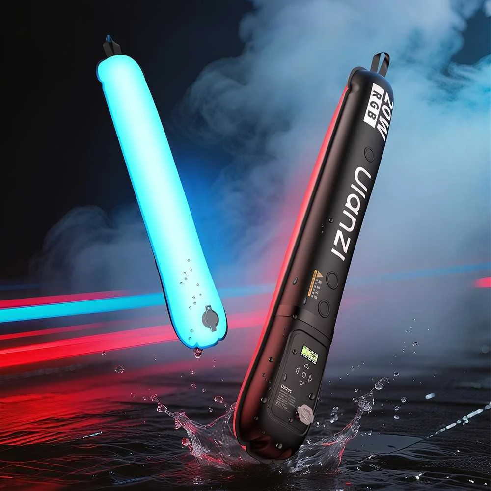 Apšvietimo įranga - ULANZI UA20 LED šviesa 2500mAh 2700-6500K