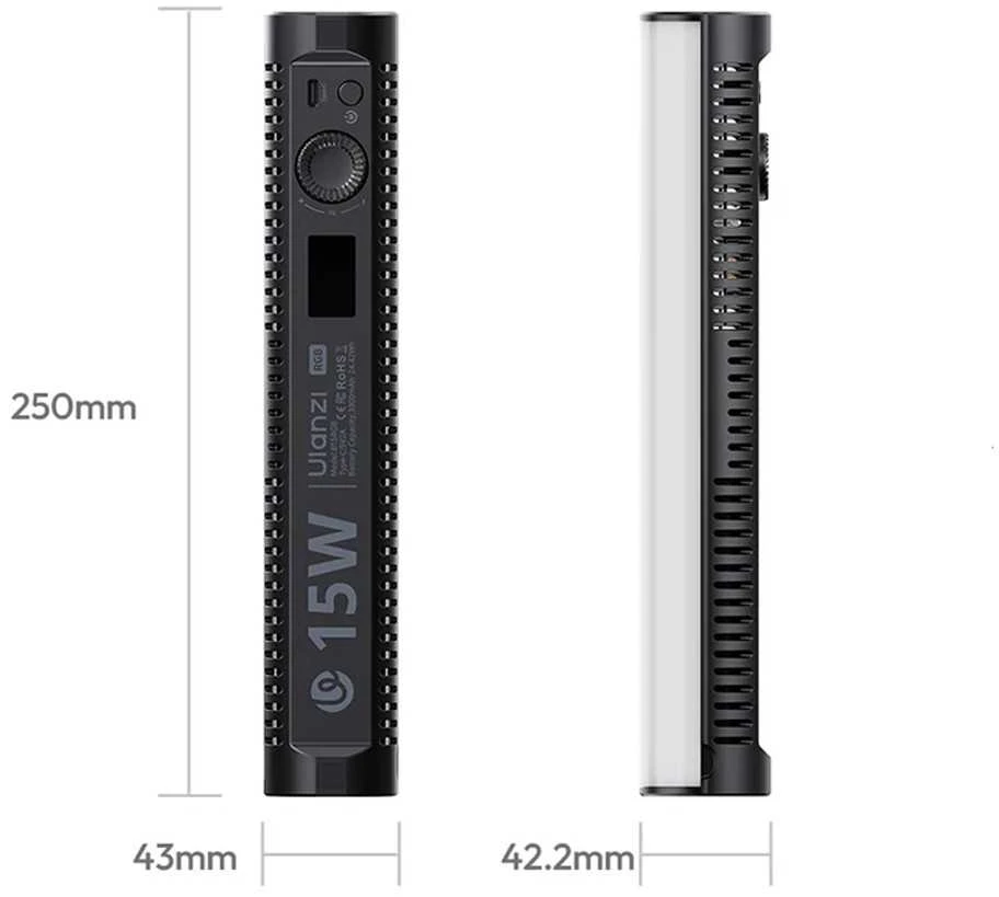 Apšvietimo įranga - ULANZI UA20 LED šviesa 20W 2700-6500K atspari vandeniui