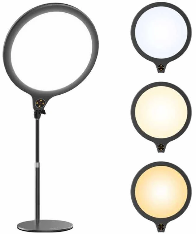 Apšvietimo įranga - ULANZI VIJIM K1 LED žiedinė šviesa 3200-6500K, 120 LED