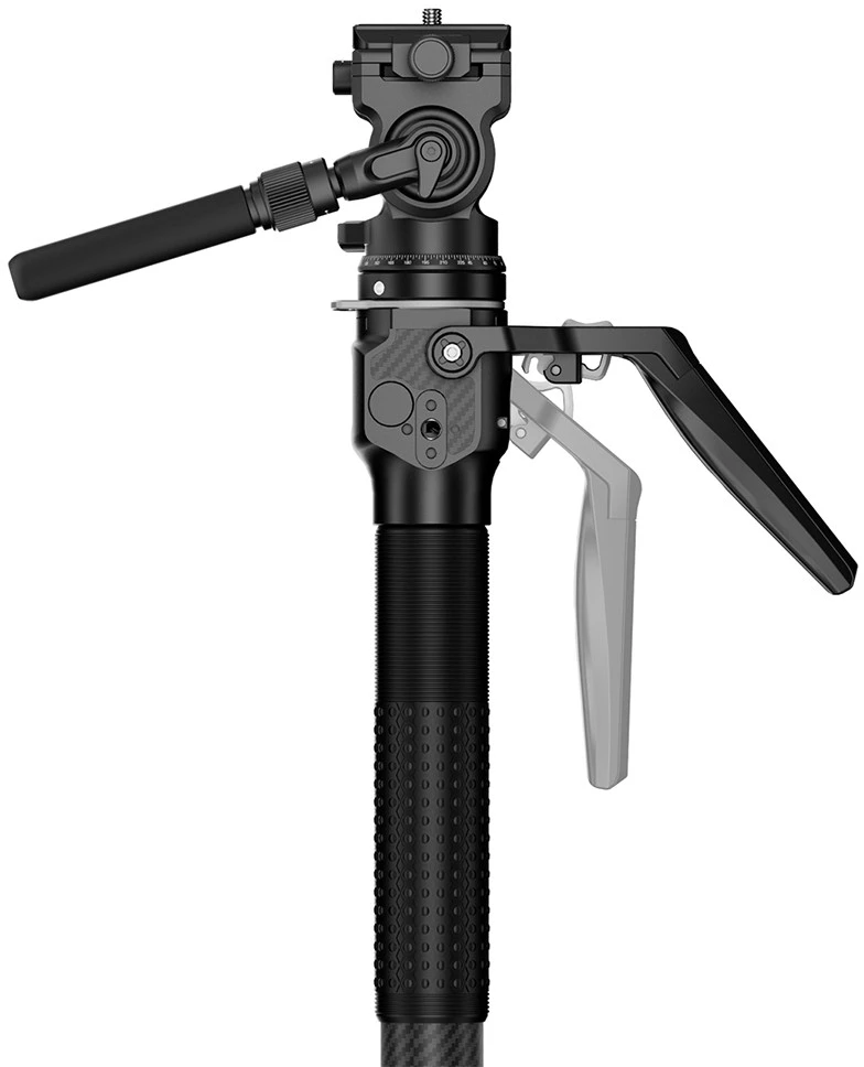 null Fotoaparato monopodas - COMAN M1 MINI V1 159 cm anglies pluošto monopodas
