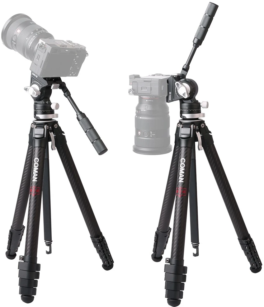 null Fotoaparato trikojis - Ulanzi × Coman ZERO-Y anglies pluošto trikojis, 156 cm, 3kg, 1,1kg, 42,3 cm, 40–156 cm aukščio