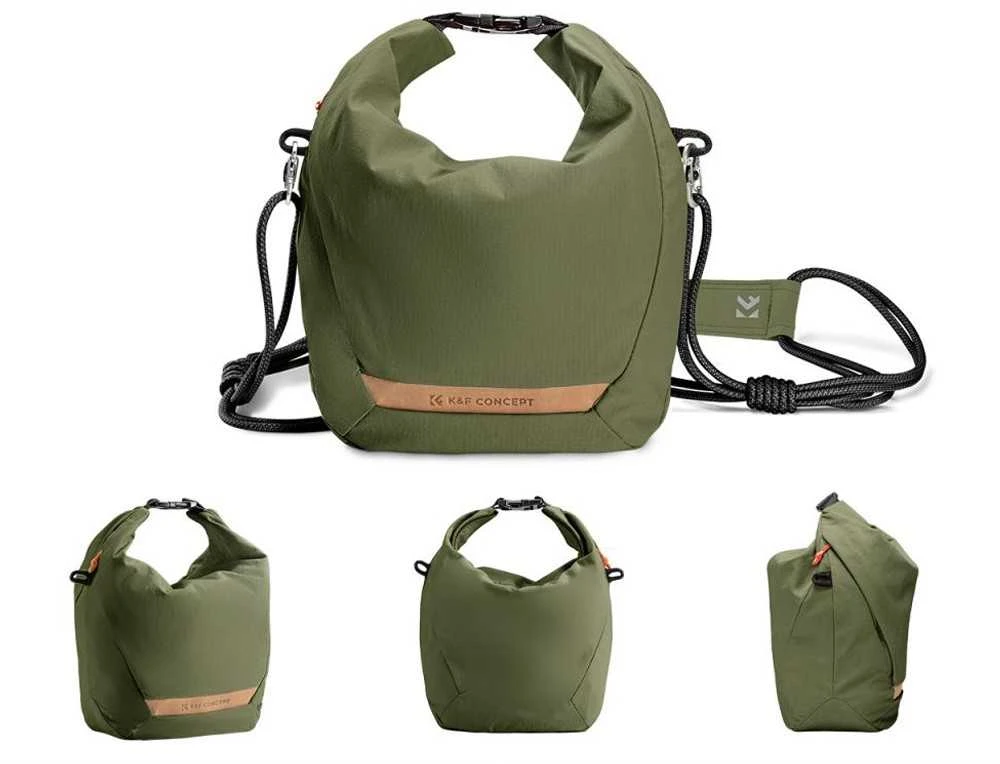 Kameros krepšys - ULANZI Sling Halfmoon Crossbody 5L Adjustable Strap Juodas