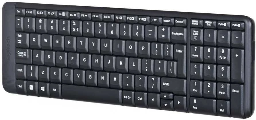 Belaidis klaviatūros ir pelės rinkinys Logitech MK220, ENG išdėstymas